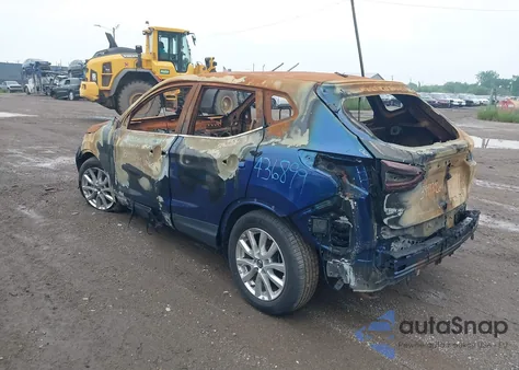 2021 Nissan Rogue Sport S Awd Xtronic Cvt из США, поврежденный, VIN JN1BJ1AW2MW436899